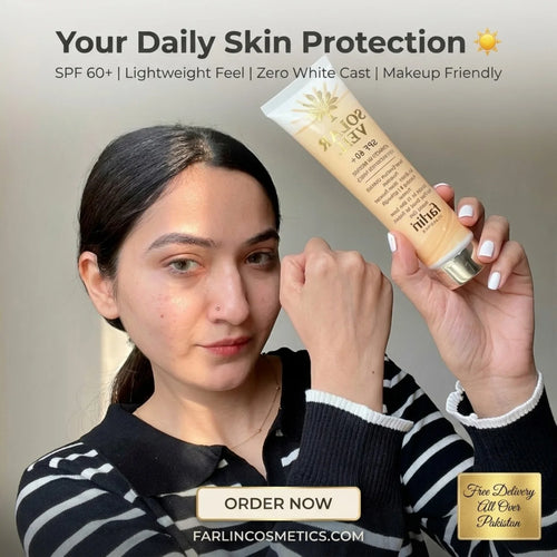Solar Veil SPF 60+ Sunscreen – Lightweight, No White Cast, Hydrating Glow